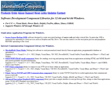 Tablet Screenshot of marshallsoft.com